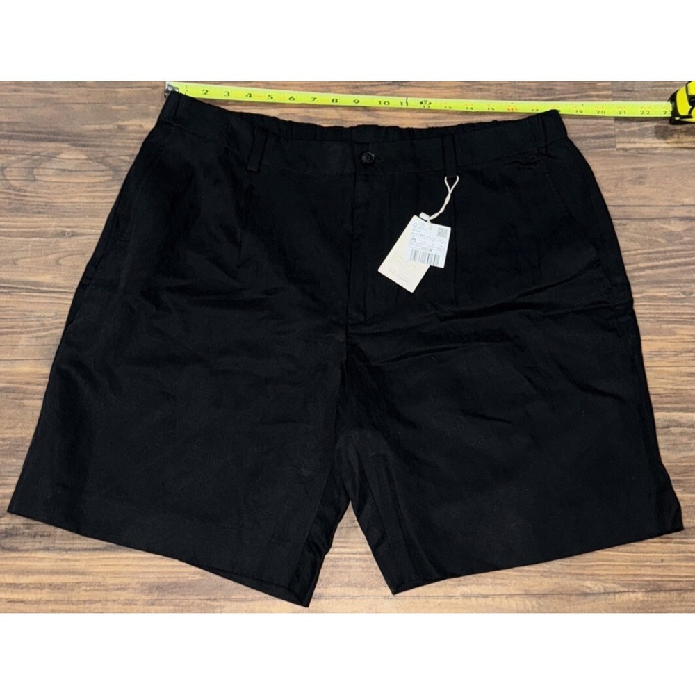 MNG By Mango Men's Shorts Size 36" Black brand new tags